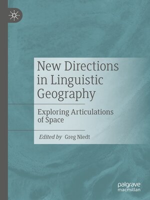 cover image of New Directions in Linguistic Geography